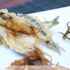 Boquerones en tempura